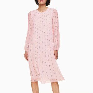 Aritzia Wilfred DAYDREAMER MIDI DRESS Floral Pink